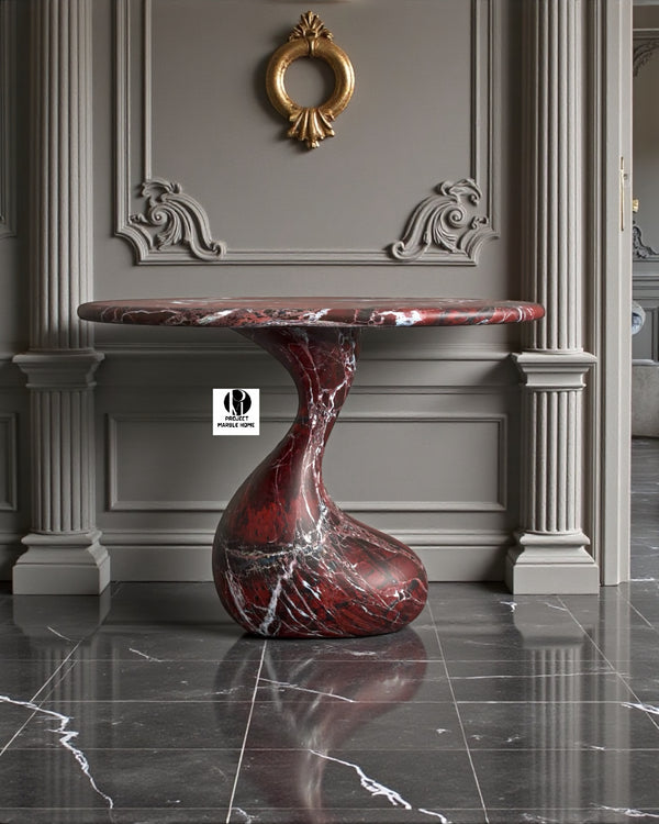 Sculpted Console Table