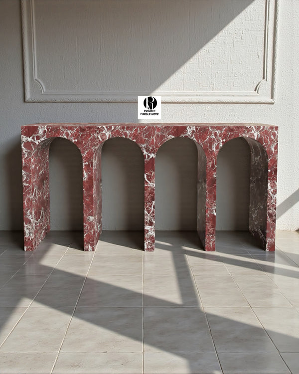 Single U Flow Console Table